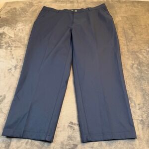 32 Degrees Cool Stretch Performance Pants Mens 38x25 Navy Blue Golf Chinos